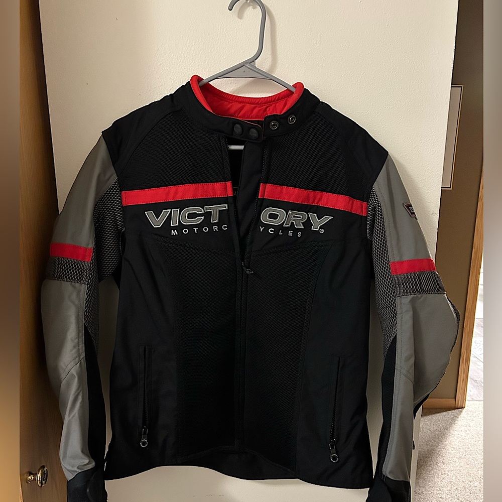 Victory Motorcycle Jacket, Women’s Medium - Picture 1 of 8